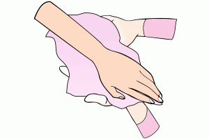 Exfoliation mains avant manucure 7