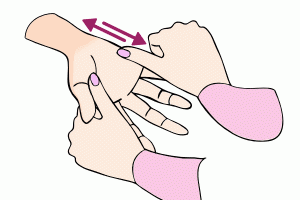 Massage des mains après la manucure 7